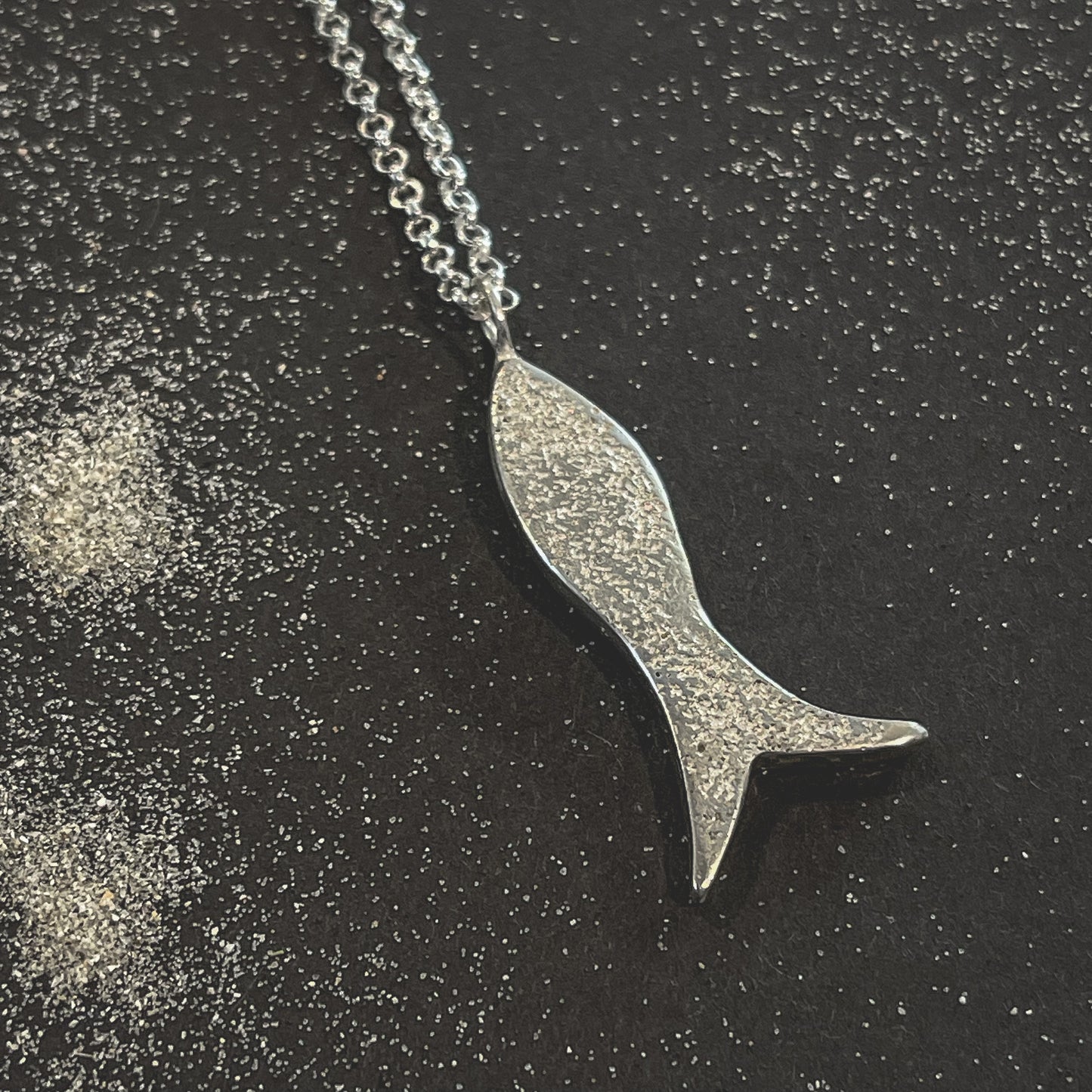 Lofoten Jewelry Sølv Halskjede "Sandfisk"