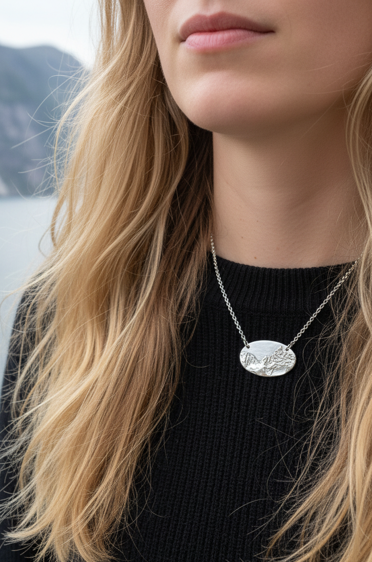 Lofoten Jewelry Silver Necklace "Higrav"