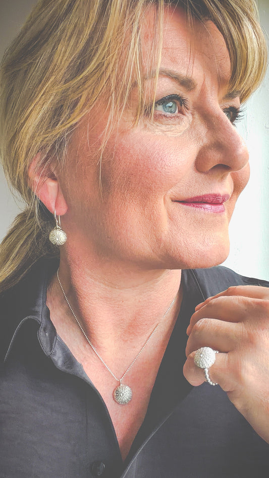 Seeigel Halskette aus Silber | Lofoten Jewelry