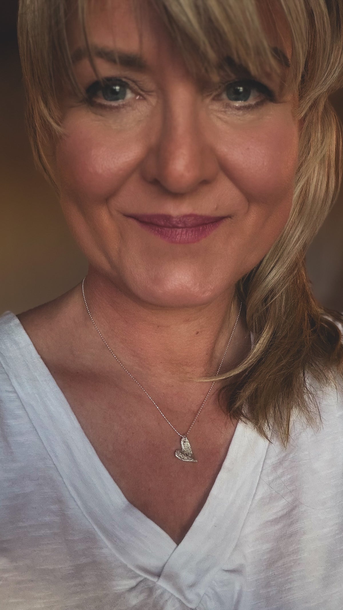 SandSpor Herz - Halskette aus Silber | Lofoten Jewelry