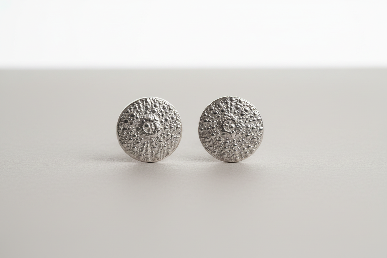 Lofoten Jewelry Sølv Øredobber " Kråkebolle"