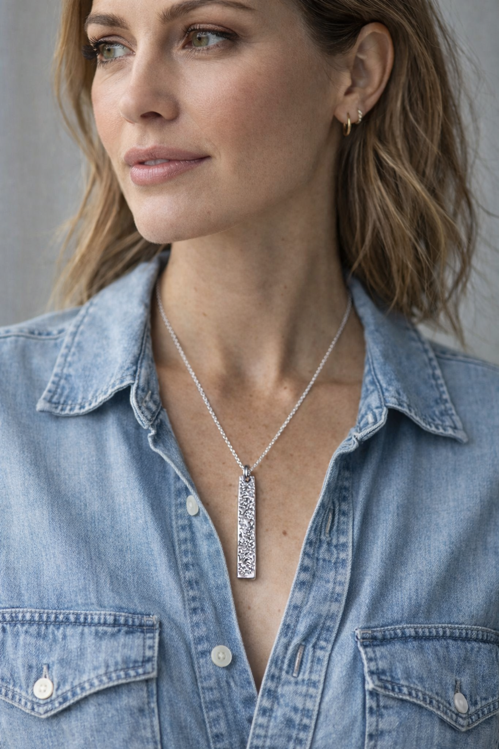 Lofoten Jewelry Sølv Halskjede "Sti"