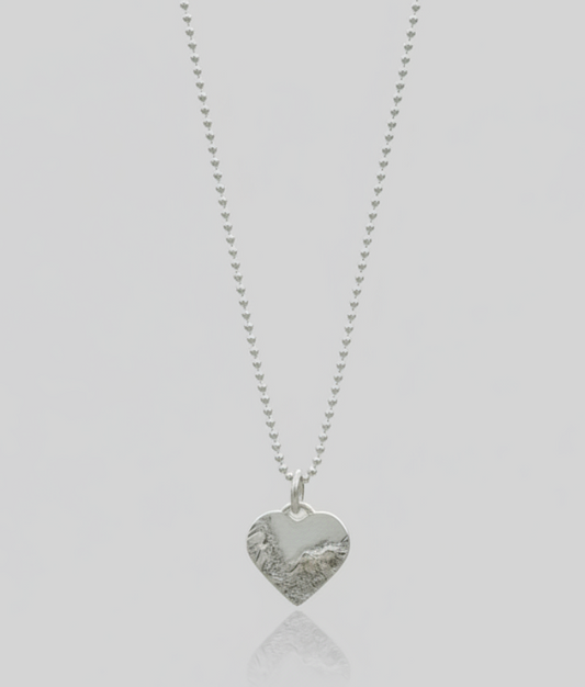 Lofoten Jewelry Silver Necklace "Mountain Love"