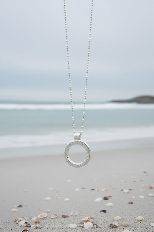 Lofoten Schmuck Silberkette "Sand"