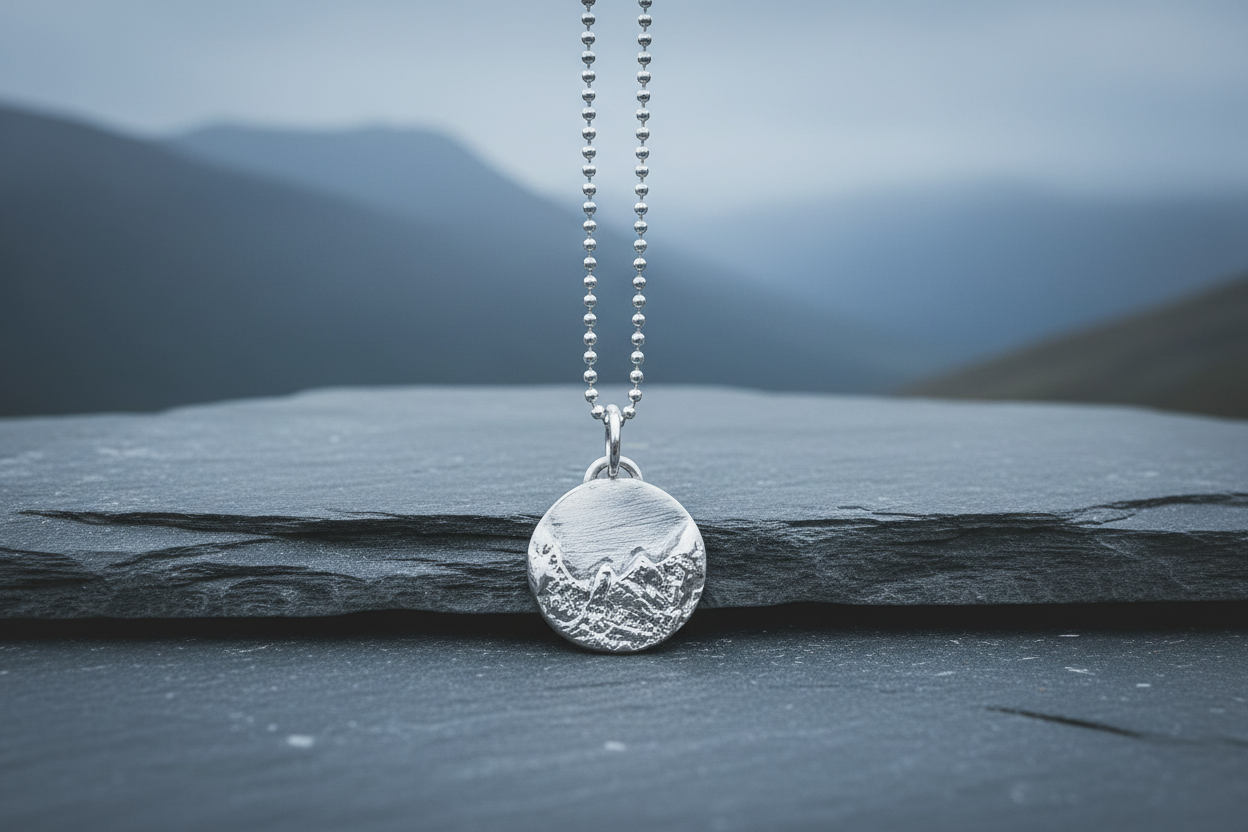 Lofoten Jewelry Silver Necklace "Mountain Joy"