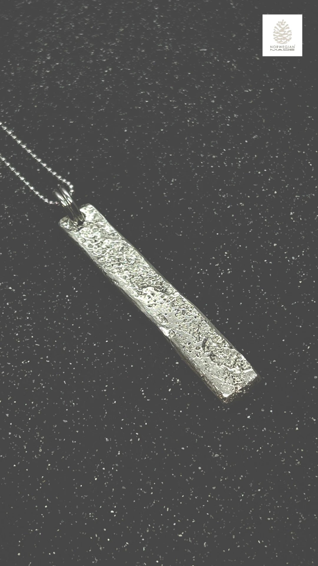 Lofoten Jewelry Silver Necklace "Path"