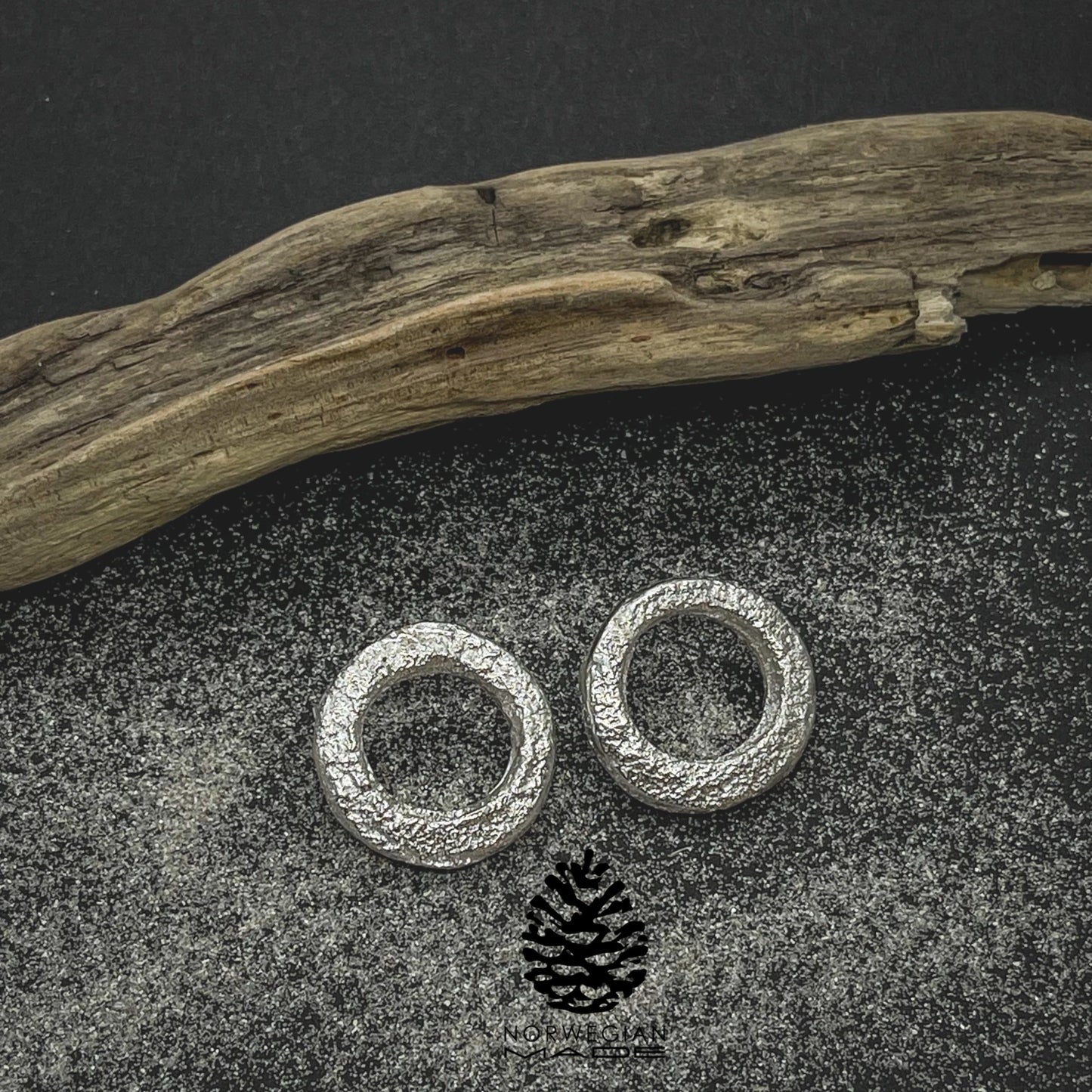 Lofoten Schmuck Silberohrringe "Sand"