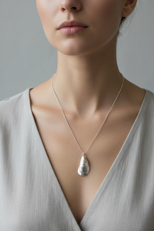 Lofoten Schmuck Silberohrringe "Muscheln"